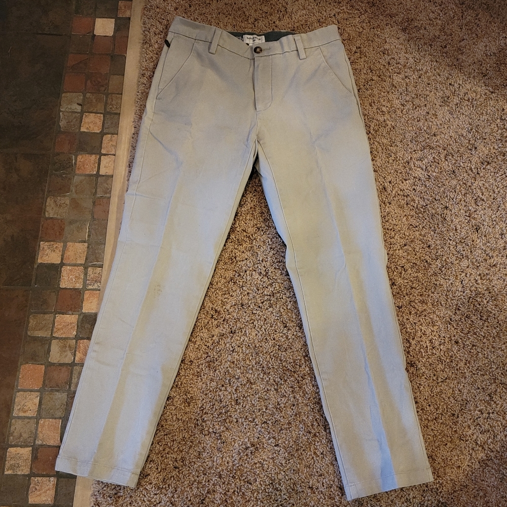 Dockers Slim Tapered Khaki Pants 30 Waist Cream